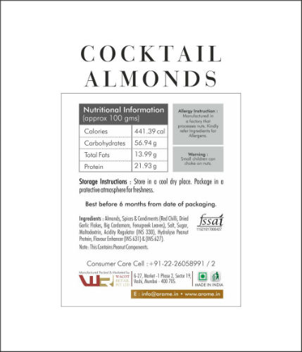 Cocktail Almonds 100 g - Image 5