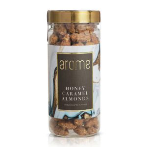 Honey Caramal Almonds 450 gms