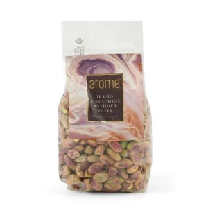 Jumbo Pistachios Without Shell PP 250 gms