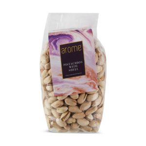 Pistachios With Shell Salted PP 500 gms